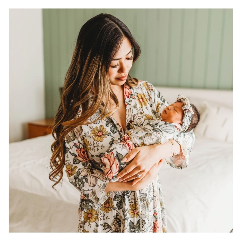 Milkmaid Goods Maternity HATTIE Robe—Size M